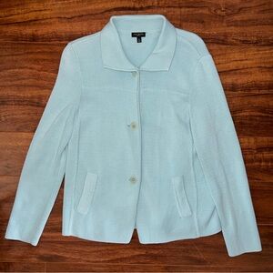 Talbots Women's Knit Cardigan Sweater Button Front Collar Small Petite